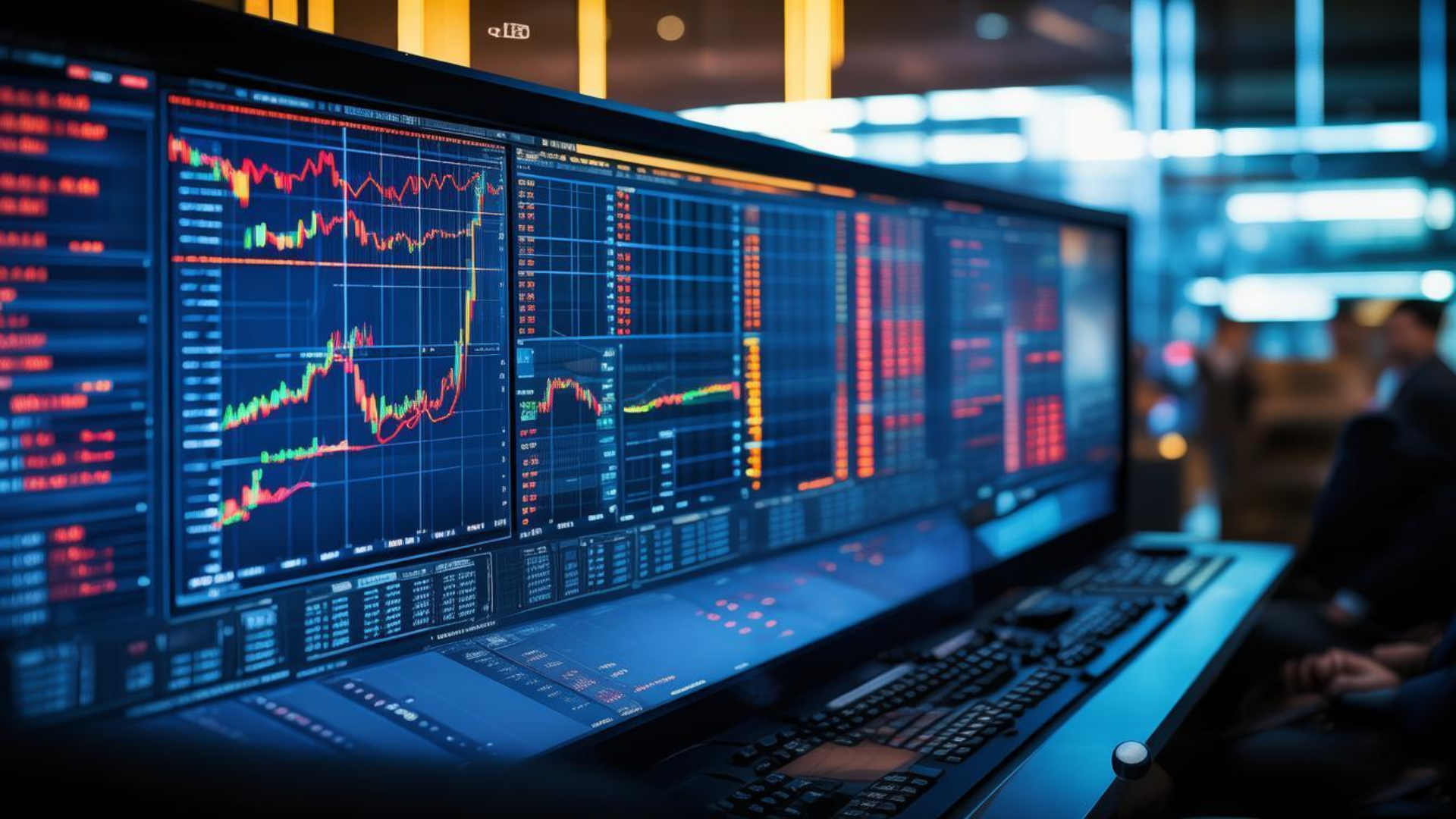 Sfondo del Mercato Azionario